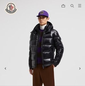 Flash sale $300 for the next 3 days..Moncler hoodie coat black size 2 (medium)